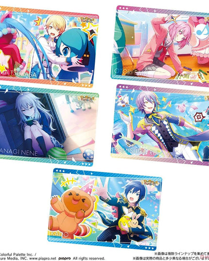 Vocaloid: Project Sekai - Colorful Stage Feat. Hatsune Miku Wafer and Collectors Card (BANDAI)