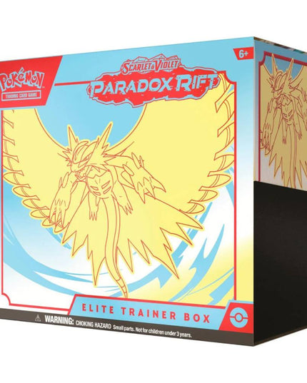 Pokemon TCG - Scarlet & Violet 4 Paradox Rift - Elite Trainer Box Roaring Moon