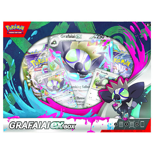 RELEASE 5th APR 2024: Pokemon TCG - Grafaiai EX Box