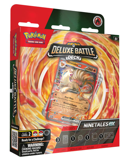 RELEASE 22nd MAR 24: Pokemon TCG - Deluxe Battle Deck - Ninetales EX