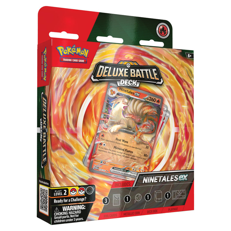 RELEASE 22nd MAR 24: Pokemon TCG - Deluxe Battle Deck - Ninetales EX
