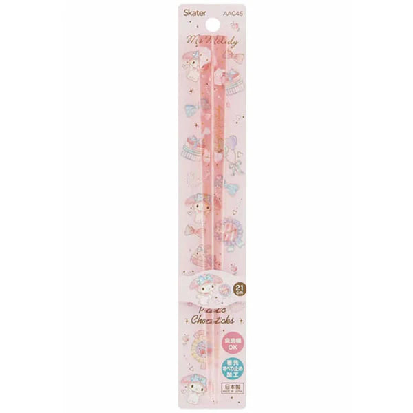 Sanrio - My Melody Clear Acrylic Chopsticks 21cm