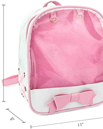 Ita Bag - Sailor Moon Inspired PINK ITA Backpack Bag with Bow (Medium Duty)