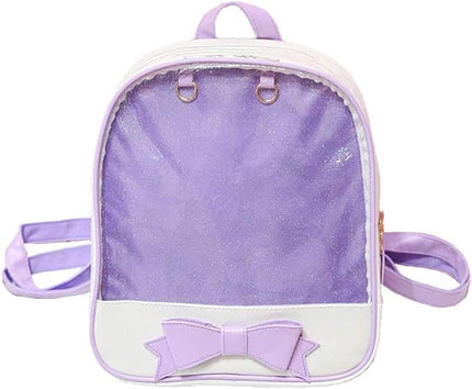 Ita Bag - Sailor Moon Inspired PURPLE ITA Backpack Bag with Bow (Medium Duty)