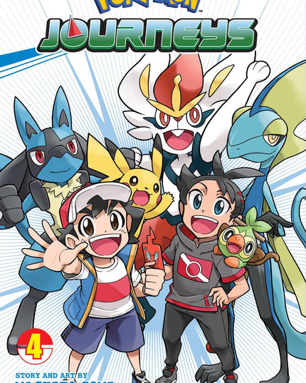 Pokémon Journeys - Manga Books (SELECT VOLUME)