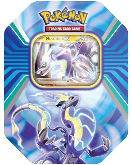 Pokemon TCG: Scarlet & Violet 2 Paldea Legends  - Koraidon EX/Miraidon EX Tin (SELECT OPTION)