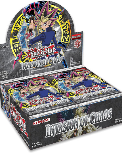 Yu-Gi-Oh! TCG - Invasion of Chaos Booster Box (24 Packs)