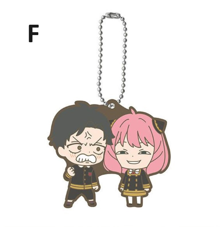 Spy x family - Capsule Rubber Mascot 4 keychain (BANDAI) (SELECT OPTION)