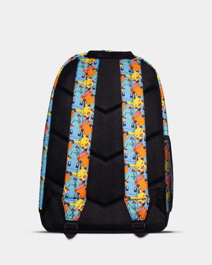 Pokemon - Kanto Starters All Over Print Backpack Bag (DIFUZED)