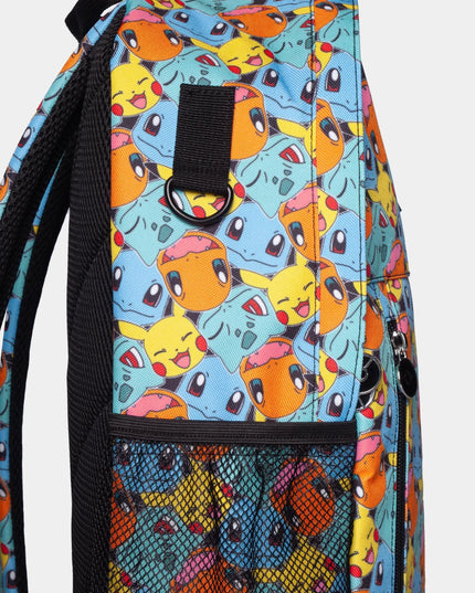 Pokemon - Kanto Starters All Over Print Backpack Bag (DIFUZED)