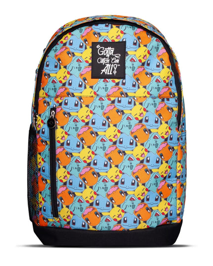 Pokemon - Kanto Starters All Over Print Backpack Bag (DIFUZED)