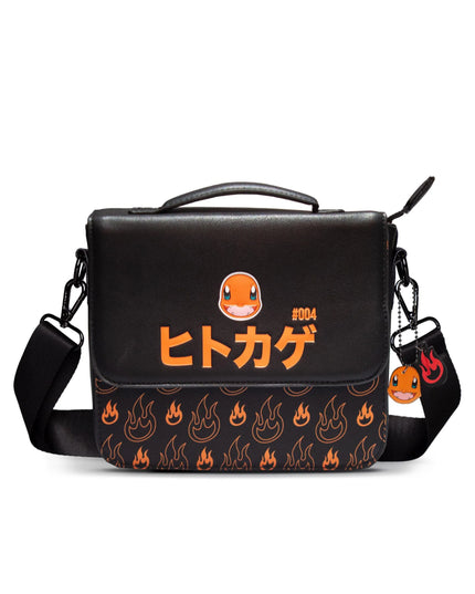 Pokémon - Charmander Medium Shoulder Bag (Embossed Logo) (DIFUZED)