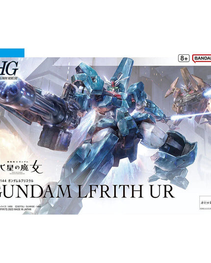 HG 1/144 17 Lfrith Ur Gundam Model Kit (The Witch from Mercury) (BANDAI)