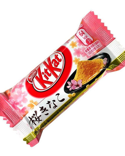 KitKat Premium Seasonal Sakura & Roasted Soy Bean Flavour SINGLE (NESTLE)