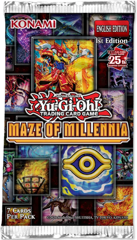 RELEASE 18th JAN 2024: Yu-Gi-Oh TCG : Maze of Millennia - Booster Pack (SINGLE)