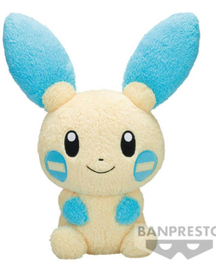 Pokemon - Big Fluffy Minun 30cm (45cm Ears Measured) Plush (BANPRESTO)