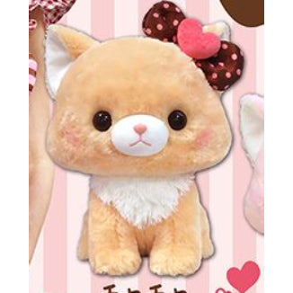 Fuwaneko Myu-chan Chocolate Cat Ultra BIG Plush 42cm (AMUSE)