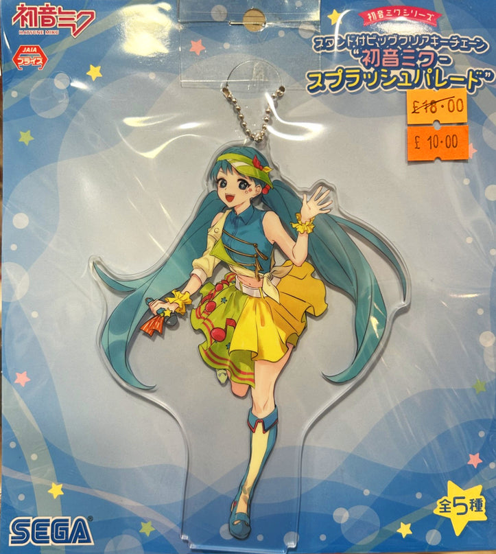 Hatsune Miku - Splash Parade Acrylic Stand (Microphone ver) 15cm (SEGA)