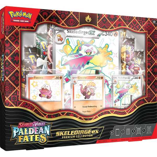 RELEASE 9th FEB 24: Pokémon TCG: Scarlet & Violet 4.5 Paldean Fates Premium Collection (SELECT VARIANT)