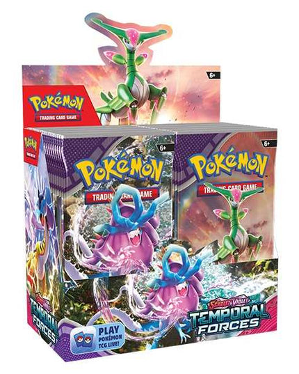 RELEASE 22nd MAR 2024: Pokemon TCG - Scarlet and Violet 5 Temporal Forces - Booster Box