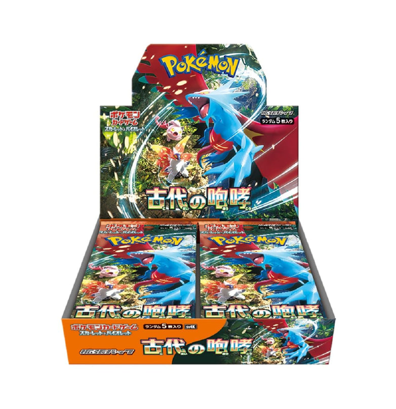 Pokemon TCG - Scarlet & Violet - Ancient Roar *JAPANESE VER* Booster Box (30 Pack)