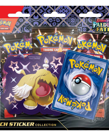 Pokemon TCG - Scarlet & Violet 4.5 Paldean Fates Tech Sticker Box Greavard