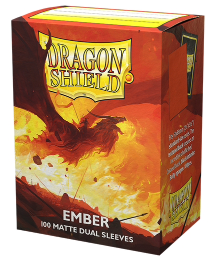 Dragon Shield – Standard size – Dual Matte – Ember ‘Alaric, Revolution Kindler’ (100)