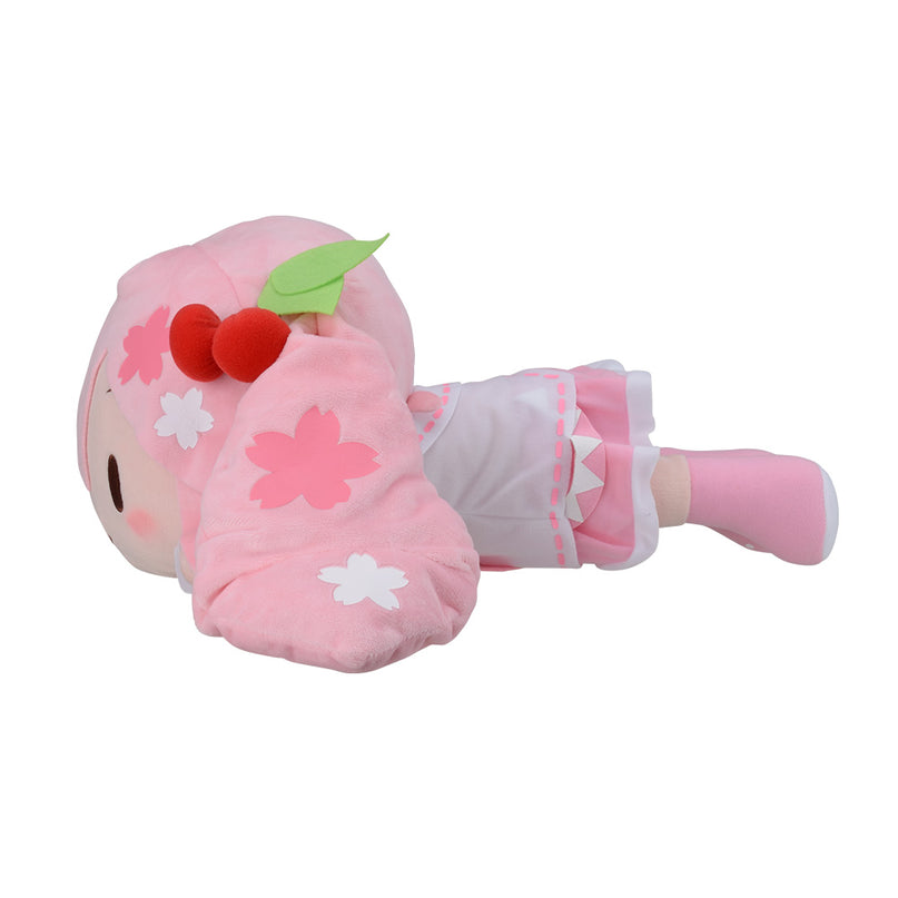 Hatsune Miku -  Sakura Miku Lying Down 25cm Plush (Select Character) (SEGA)