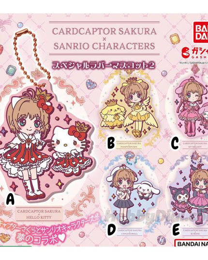CardCaptor Sakura X Sanrio Character Keychains Vol 2 Capsule (BANDAI)