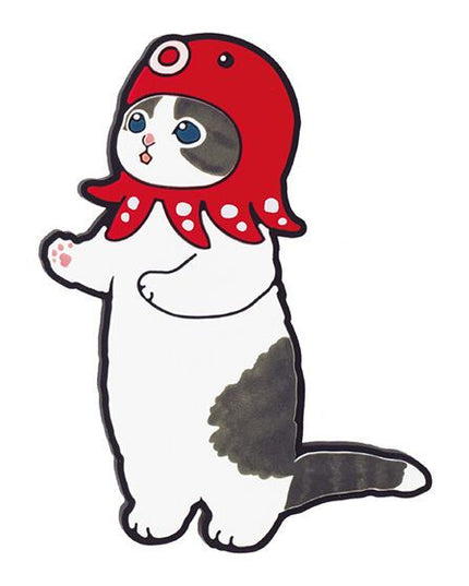 Same-Nyan Rubber Magnets (Select Character) (Cats/Kittens In Shark Outfits/Costumes/Onesie (BANDAI)