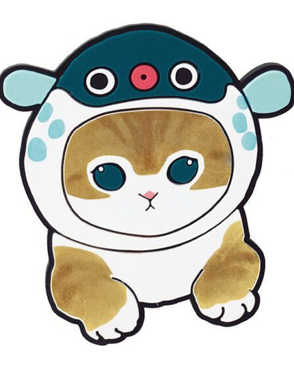 Same-Nyan Rubber Magnets (Select Character) (Cats/Kittens In Shark Outfits/Costumes/Onesie (BANDAI)