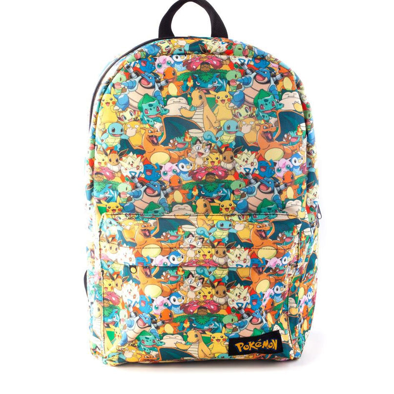 Pokemon - All Over Printed Characters Backpack Bag (DIFUZED BP060805POK)