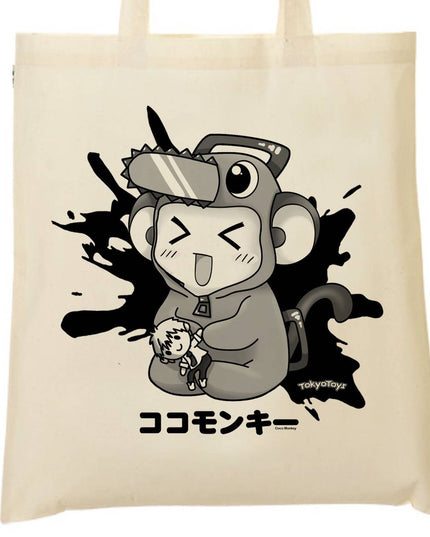 TokyoToys Exclusive - PochiCo Tote Bag (Chainsaw Man Parody)