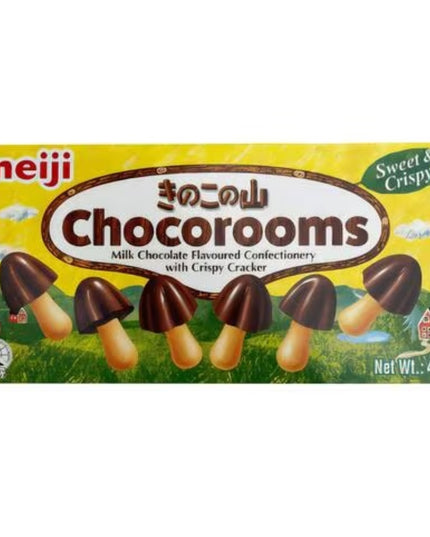 Meiji - Chocorooms Milk Chocolate Crispy Biscuit 40g