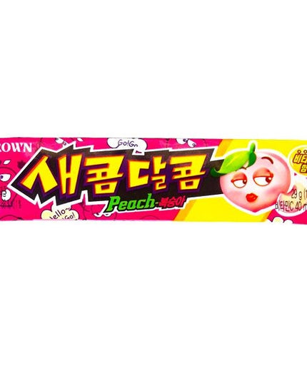 Crown - Saekom Dalkom Peach Hi-Chew Chewy Candy 29g