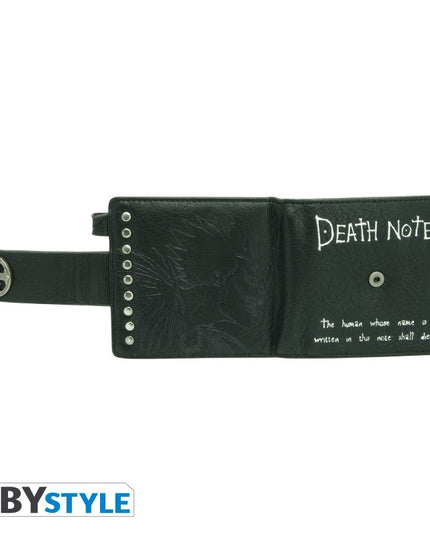 Death Note - Premium Wallet "Death Note & Ryuk" with Metal Chain (ABYBAG435)