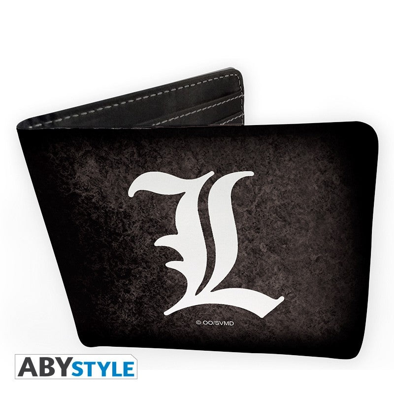 DEATH NOTE - Wallet L symbol - Vinyl (ABYBAG165)