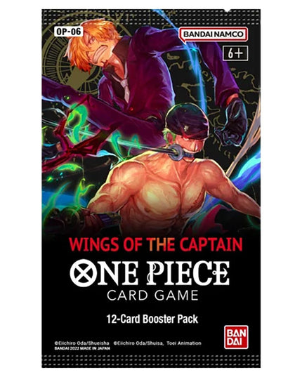 CHECK INSTORE - RELEASE 15th MAR 2024: One Piece TCG - Wings Of The Captain OP06 Booster Pack