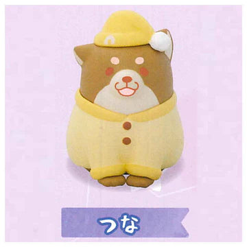 Chuken Mochishiba Dogs Wakuwaku Pajama Party Figure (SK JAPAN)