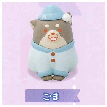 Chuken Mochishiba Dogs Wakuwaku Pajama Party Figure (SK JAPAN)