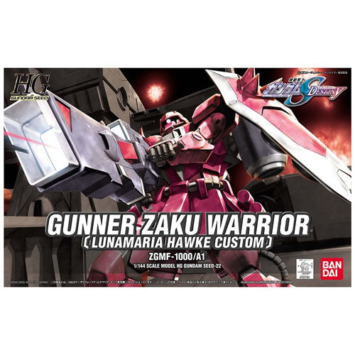 1/144 HG Gunner Zaku Warrior - Lunamaria Hawke Custom - Gundam Model Kit (BANDAI)