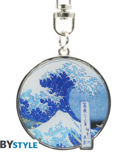 Hokusai Keychain Great Wave (Abykey540)