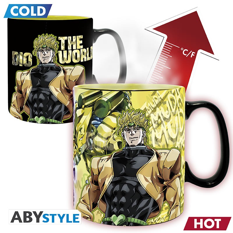 Jojo's Bizarre Adventure - Jotaro and Dio Heat Change Mug 460ml (ABYSTYLE)