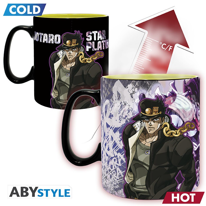 Jojo's Bizarre Adventure - Jotaro and Dio Heat Change Mug 460ml (ABYSTYLE)