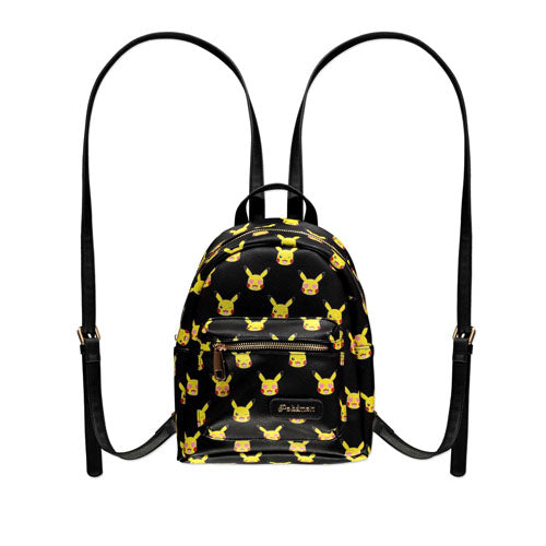 Pokemon - Pikachu All Over Print Mini Backpack (Pikachu Head Pattern) (DIFUZED)