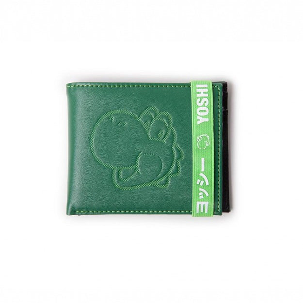 Nintendo - Super Mario Yoshi Bifold Wallet (MW228554NTN) - TokyoToys.com