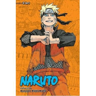 Naruto 3-In-1 Edition Manga Books (Select Volume)