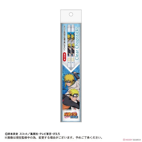 Naruto Shippuden - Clear Acrylic Chopsticks - Naruto and Minato