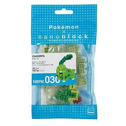 Pokemon x Nanoblock  -  Chikorita (KAWADA NBPM030)