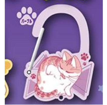 Nights with a Cat - Neko Acrylic Carabiner Clips (PEANUTS CLUB)